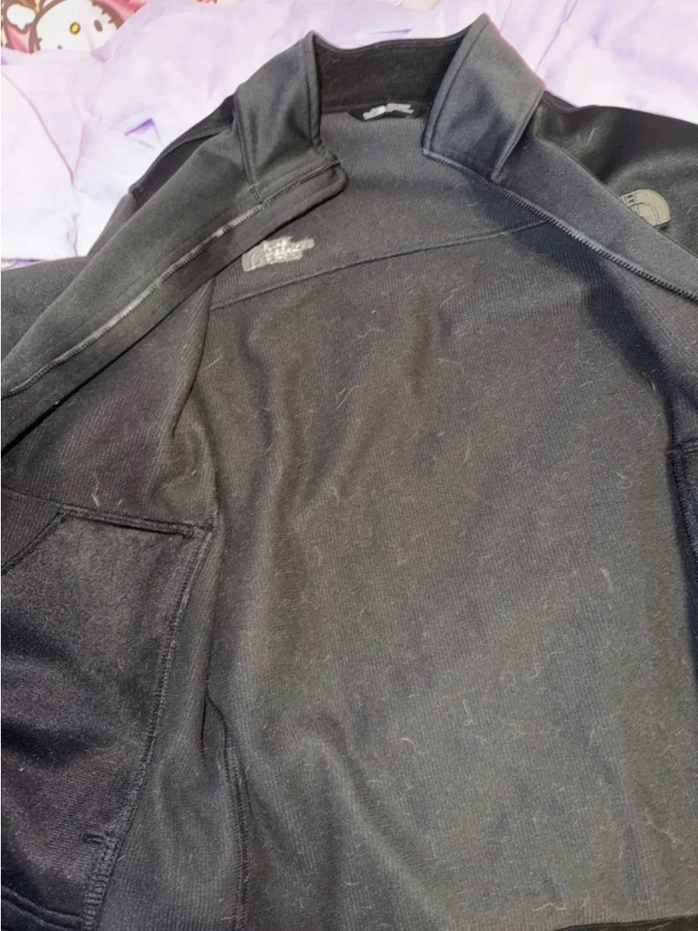 The North Face Black Lightweight Softshell Shirt Jacket